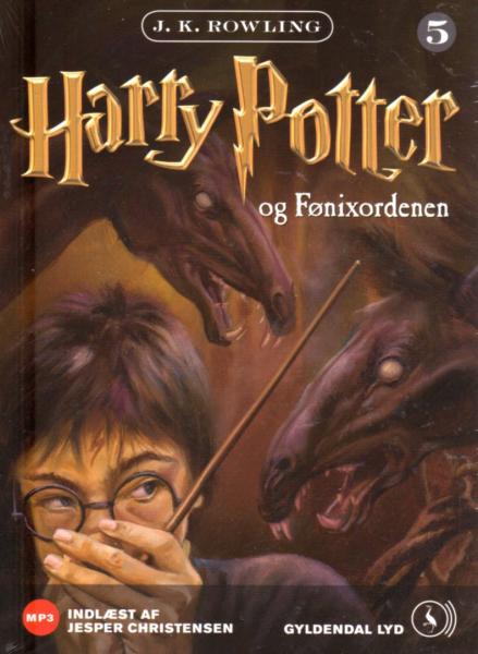 Harry Potter DANISH audiobook - Og Fonixordenen - 2 MP3 CD